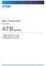 July Balun Transformers. Wound SMD. ATB series. ATB CT ( mm) ATB CT ( mm) ATB CT (