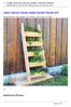 Cedar Vertical Tiered Ladder Garden Planter [1]