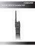 SAILOR SP3510 Portable VHF. User manual