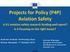 Projects for Policy (P4P) Aviation Safety