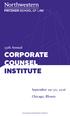 55th Annual CORPORATE COUNSEL INSTITUTE. September 29 30, Chicago, Illinois.
