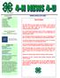The FYI Spot October 2017 INSIDE Important Dates Calendar State News Club News Local News National News 4-H Monthly Tips