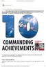 10 commanding achievements