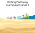 Writing Pathway Curriculum Level 1