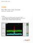 S240. Real Time Spectrum Analysis Software Application. Product Brochure