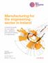 Manufacturing for the engineering sector in Ireland