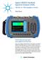 Agilent N9342C Handheld Spectrum Analyzer (HSA)