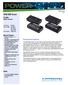 ERM 20W Series. Product Descriptions. 20 Watts DC/DC Converter