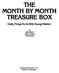 THE MONTH BY MONTH TREASURE BOX