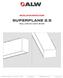 SUPERPLANE 2.5 INSTALLATION INSTRUCTIONS WALL/SURFACE BACK MOUNT. A nd Avenue, Unit 1 Oakland,