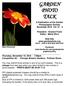 Thursday, November 10, :00pm Competition #2 - Chicago Botanic Gardens - Pullman Room