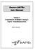 Emona DATEx. Volume 1 Experiments in Modern Analog & Digital Telecommunications. Barry Duncan