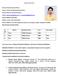 CURRICULUM VITAE. Degree Board/University Year Percentage. 1. Ph.D. MNNIT Allahabad M.Sc. VBSPU Jaunpur