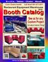 Booth Catalog. See us for any Custom Project Ask about Volume Pricing! Restaurant Equipment Warehouse. Color Charts Inside! Call Now!