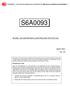 S6A0093 Specification Revision History