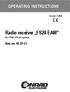 Radio receiver FS20 EAM