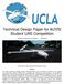 Technical Design Paper for AUVSI Student UAS Competition