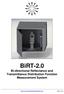 BiRT-2.0 Bi-directional Reflectance and Transmittance Distribution Function Measurement System