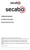 OPERATING MANUAL. for flatbed vinyl cutters. Secabo FC50 and FC100