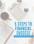 5 Steps to Financial Success