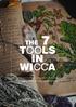 THE 7 TOOLS IN WICCA. An absolute must-have for a solitary practitioner like you!