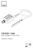 TETRIS 1000 High Impedance Active Probe. Instruction Manual