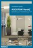Installation guide. ROCKFON VertiQ. ROCKFON System T, ROCKFON System HAT. Impact-resistant and high impact-resistant acoustic wall panel solutions