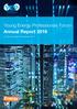 Young Energy Professionals Forum Annual Report 2016