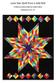 Lone Star Quilt from a Jelly Roll. Written by Donna Jordan for Jordan Fabrics Finished Size: 58 x 74