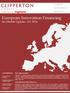 European Innovation Financing Six-Month Update - H1 2014