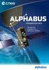 ALPHABUS INFORMATION PACK. The new line of platform for high-power satellites. Astrium