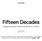 Lucas Oickle. Fifteen Decades. sesquicentennial fanfare/prelude for carillon (2017)