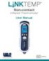 L NKTEMP. Non-contact. Infrared Thermometer. User Manual LMP001