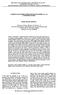 THE ANNALS OF DUNAREA DE JOS UNIVERSITY OF GALATI FASCICLE III, 2003 ISSN X ELECTROTECHNICS, ELECTRONICS, AUTOMATIC CONTROL, INFORMATICS