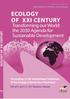 Ecology of XXI Century Transforming our World: the 2030 Agenda for Sustainable Development