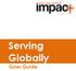 Serving Globally. Goer Guide