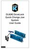 ENGLISH. DL6(M) DoveLock Quick Change Jaw System User Guide