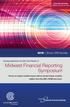 Midwest Financial Reporting Symposium