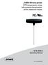 JUMO Wtrans probe. RTD temperature probe with wireless transmission of the measured values. B Operating Manual /