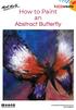 How to Paint an Abstract Butterfly