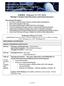 AGENDA - February th, 2014 Meeting 5: Antimicrobial Resistance and Countermeasures