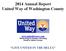 2014 Annual Report United Way of Washington County