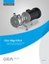 GEA VARIPUMP. GEA Hilge SIPLA. Single-stage, Self-priming Side Channel Pumps for Advanced Applications