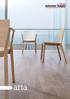 arta marks a turning point in the design of wood chairs.