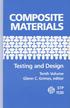 Composite Materials: Testing and Design (Tenth Volume)