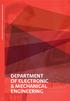 DEPARTMENT OF ELECTRONIC & MECHANICAL ENGINEERING