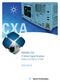 N9000A CXA X-Series Signal Analyzer 9 khz to 3.0 GHz or 7.5 GHz. Data Sheet