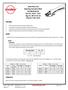 Hand Crimp Tool Operating Instruction Sheet And Specifications Part No Eng. No. RHT 5758-CC (Replaces )