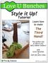 Style it Up! Tutorial. The Third Hand! Please and Thank You! Learn how to make. The perfect tool to add to your dolly cobbler toolbox!