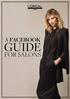 A FACEBOOK GUIDE FOR SALONS
